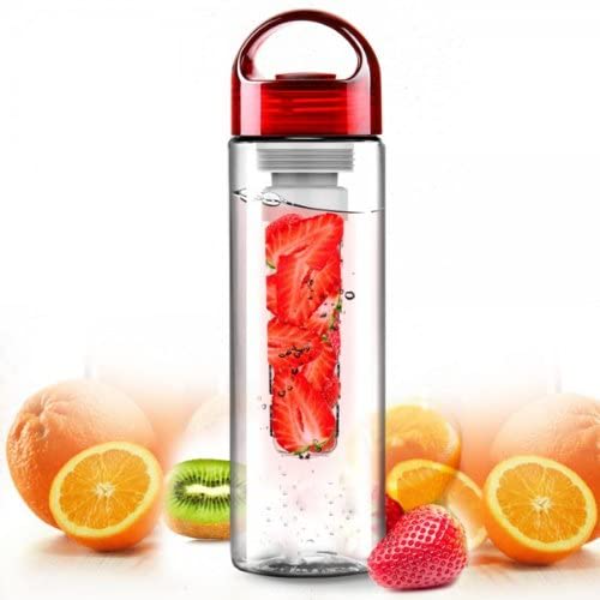 Buy Shakedeal H052 - 700 ml, Red, Fruit Flavor Water Bottle Online at ...