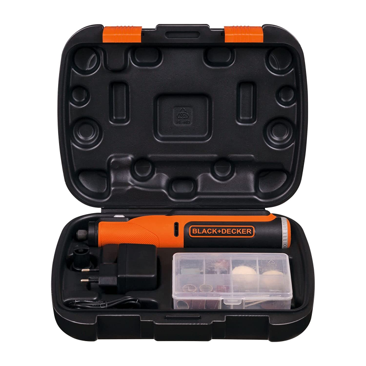 Buy Black+Decker BCRT8K35 B1 8V, Cordless Rotary Tool With 35 Pieces