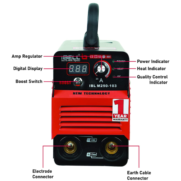 Buy Ibell M250 103 220A, IGBT Inverter Arc MMA Welding Machine With