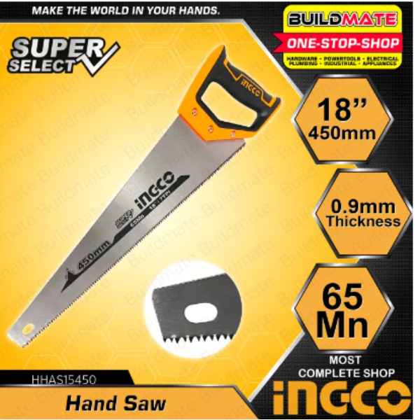 Buy Ingco HHAS15450 450 mm/18 Inch Hand Saw (Pack of 2) Online at