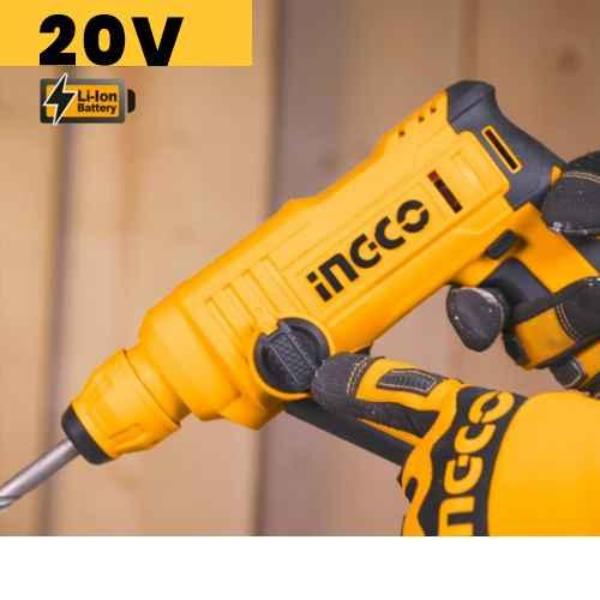 Buy Ingco Crhli1601 13mm 900 Rpm Lithium Ion Cordless Rotary Hammer