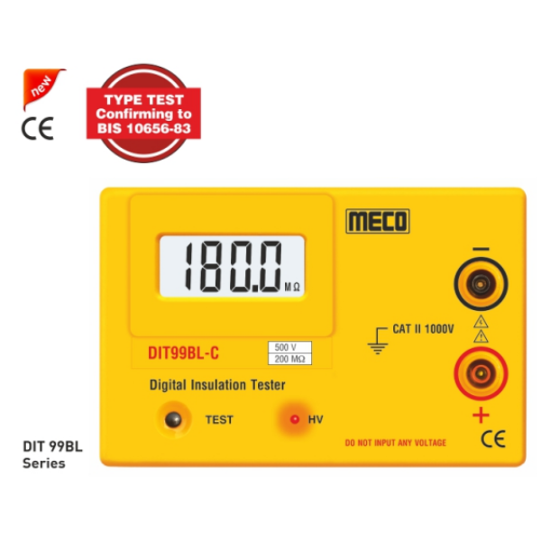 Meco insulation store tester 500v