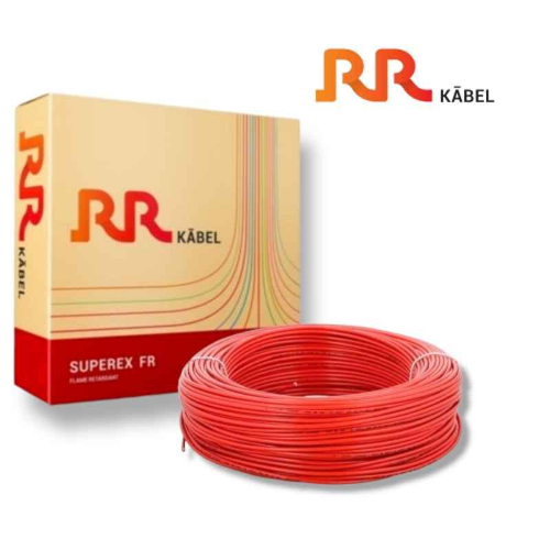 Buy RR Kabel 0.5 sq mm 2 Core 100 mtr Flexible Wire at Best Price in India