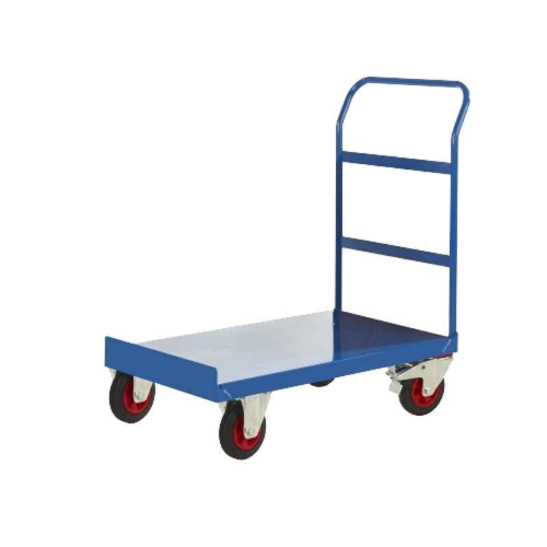 Buy Suwas SU-PT-002 - 400 Kg, Mild Steel Heavy Duty Platform Trolley ...