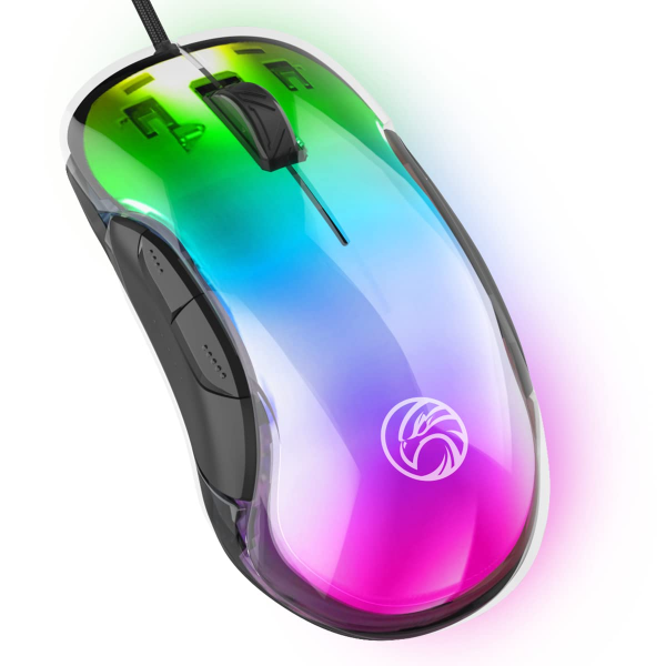 Buy iGear Hawk - Wired Gaming Mouse, 8 Buttons, Customizable RGB Lights ...