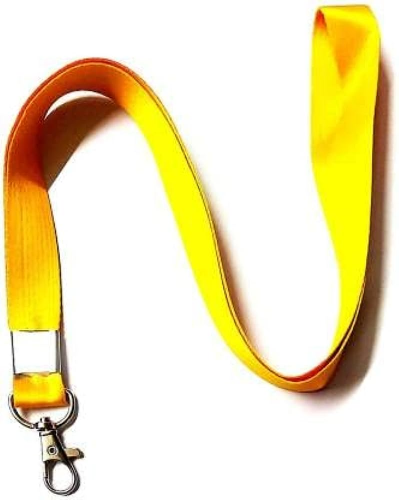 Buy Generic - 18 mm Yellow Lanyard ID Badge Online at Best Prices in India