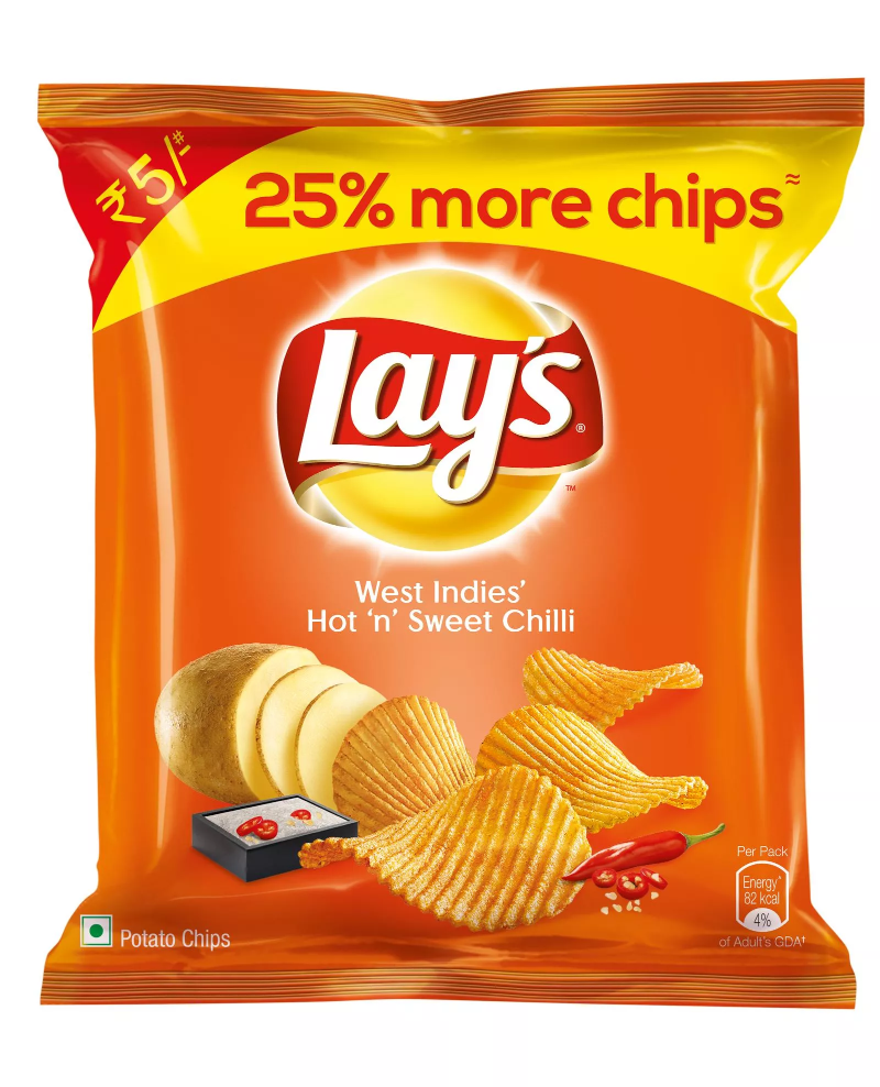 Buy Lays - Orange, West Indies Hot 'n' Sweet Chilli Online at Best ...