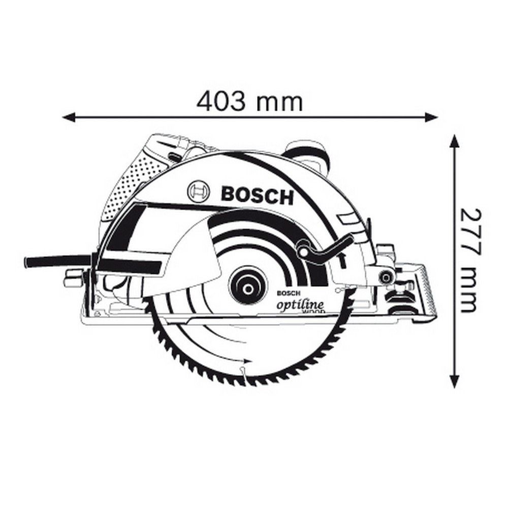 Bosch gks outlet 9 circular saw