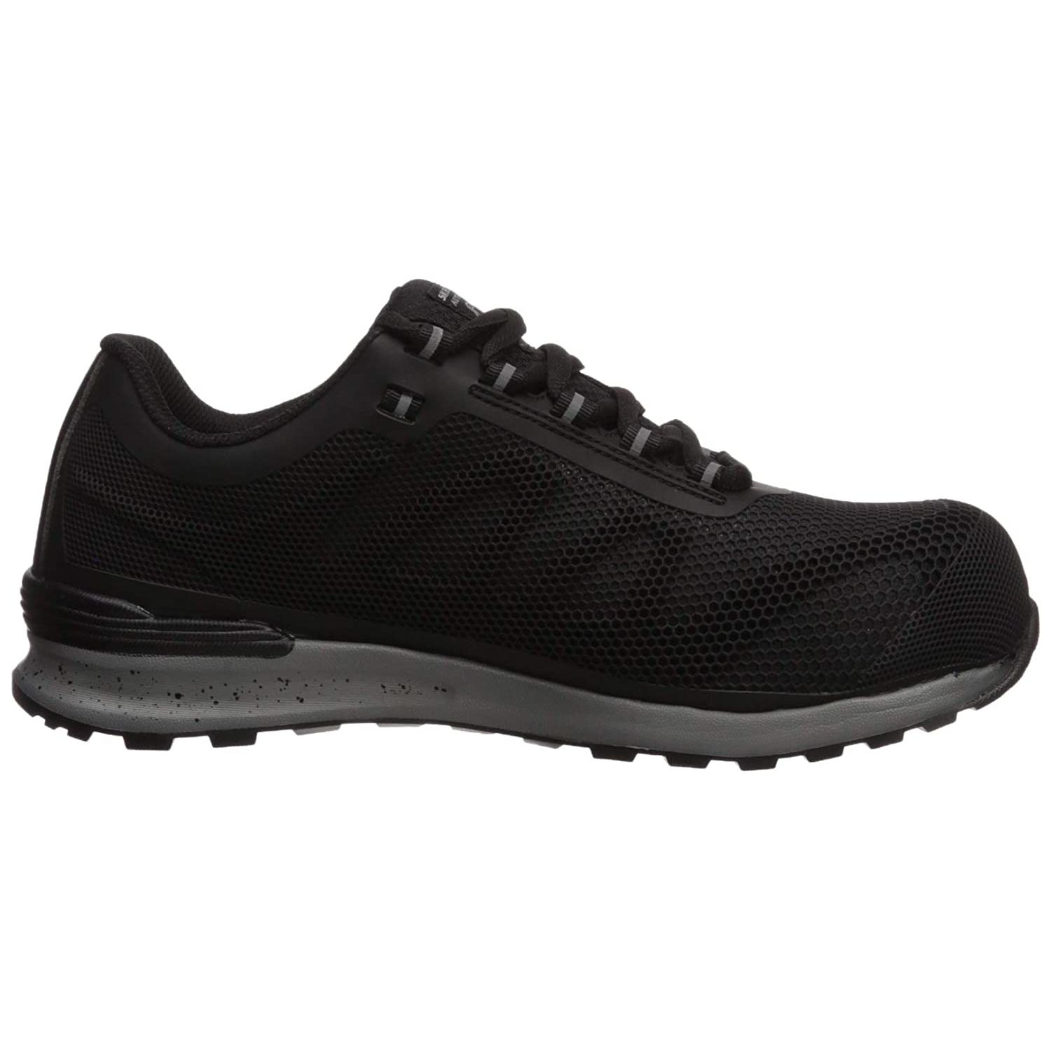 Buy Skechers 77180 - Black, Bulklin Composite Toe Safety Shoe Online at ...