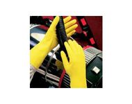 Buy Midas GL 021 NOVA 38 - 9 Inch Ultra Light Weight Flock Lined Natural Rubber Gloves Online