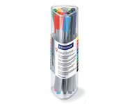 Staedtler Triplus Fineliner Pens 42 Brilliant Colors 0.3mm 334 C42 LU