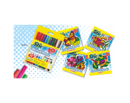 Stic Colorstix Jumbo Colour Pens For Kids Stationery Supplies - Favor Gift  - 5 Box | Writing Supply