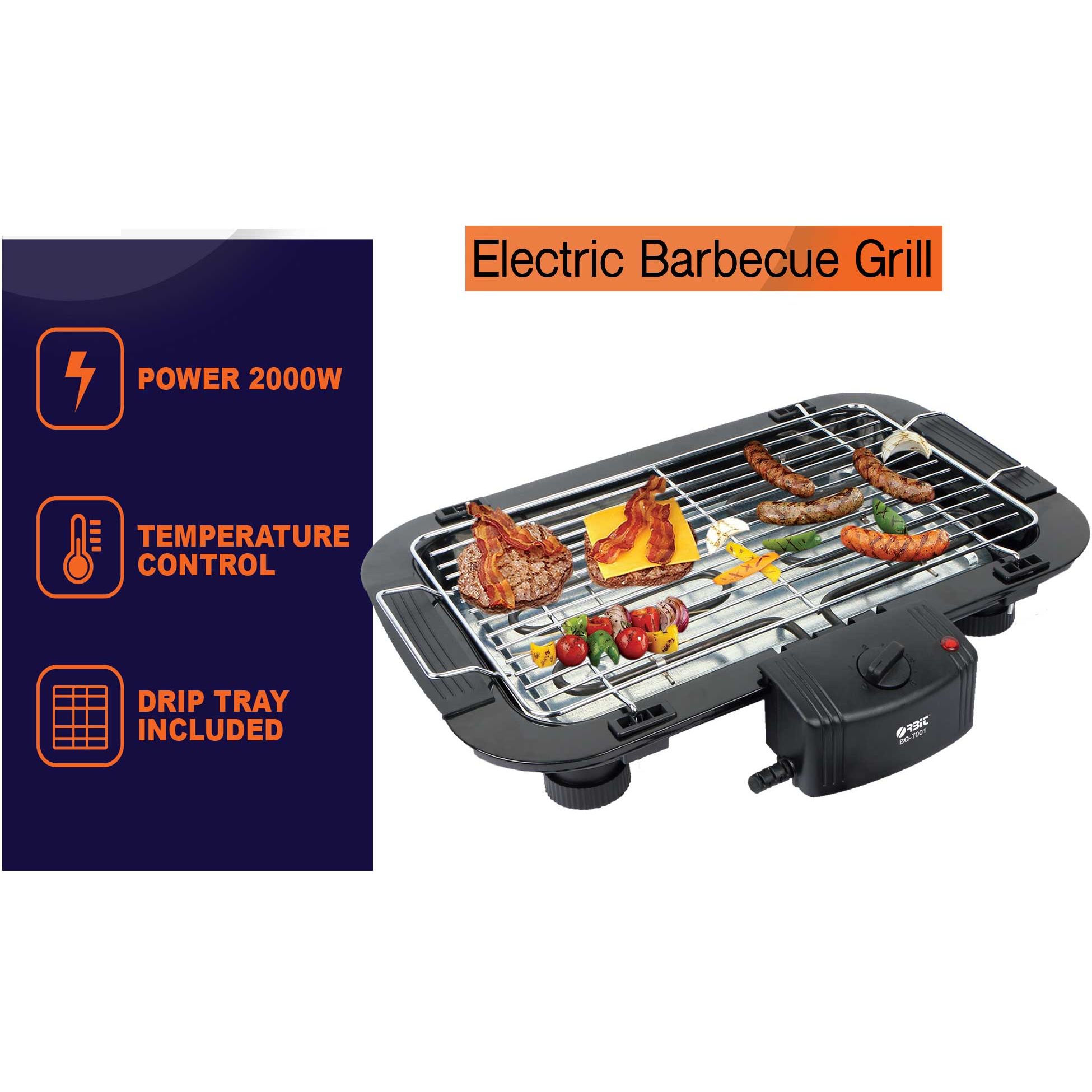 Buy Orbit BG 7001 2000 W Barbecue Electric Tandoor Grill Online