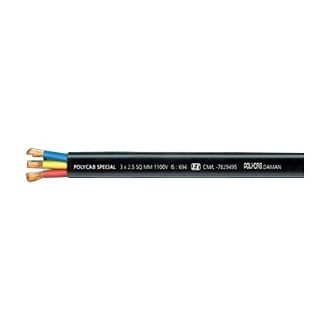 Buy Polycab 2 5 Sq Mm 3 Core 500 Meter Flat Submersible Cable Online At Best Prices In India