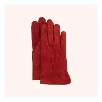 Buy High Tech 3011 Leather Red Winter Safety Hand Gloves Online