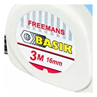Freemans basik on sale measurement tape