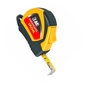 Freemans ikon store measuring tape