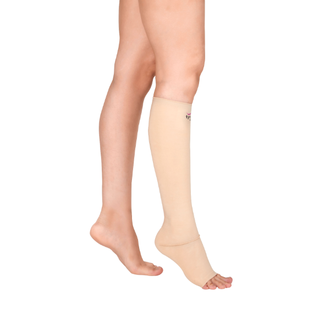 Buy Tynor I80 - Small, Compression Garment for Normal Leg Below Knee Open  Toe Pair Online at Best Prices in India