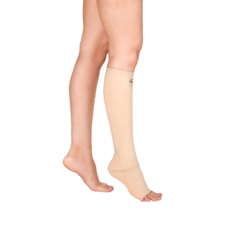 Tynor Compression Garment Leg Below Knee Open Toe