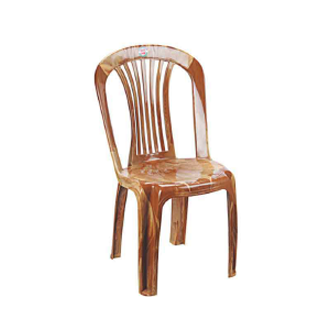 Buy Cello Stream 875x495x495 mm Brown Arm Less Chair Online at