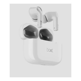 Buy Boat Airdopes 161 White TWS Earbuds With Case Online at Best
