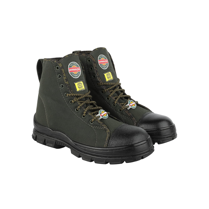 Buy Liberty Warrior 88 46 HSTG Olive Green Soft Toe Jungle Boots Online at Best Prices in India