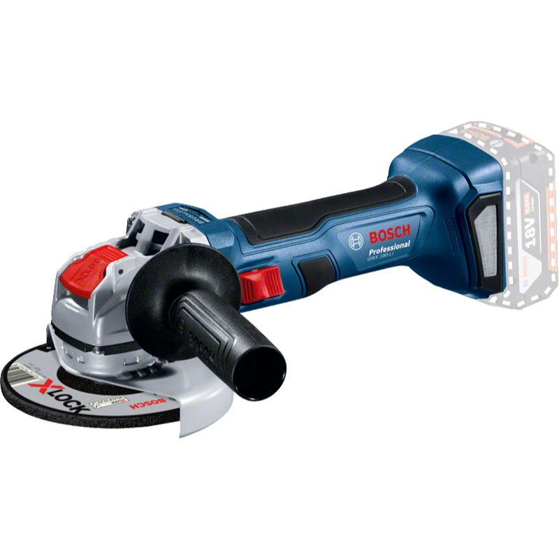 Buy Bosch GWX 180 LI 125 mm 700 W Professional Angle Grinder