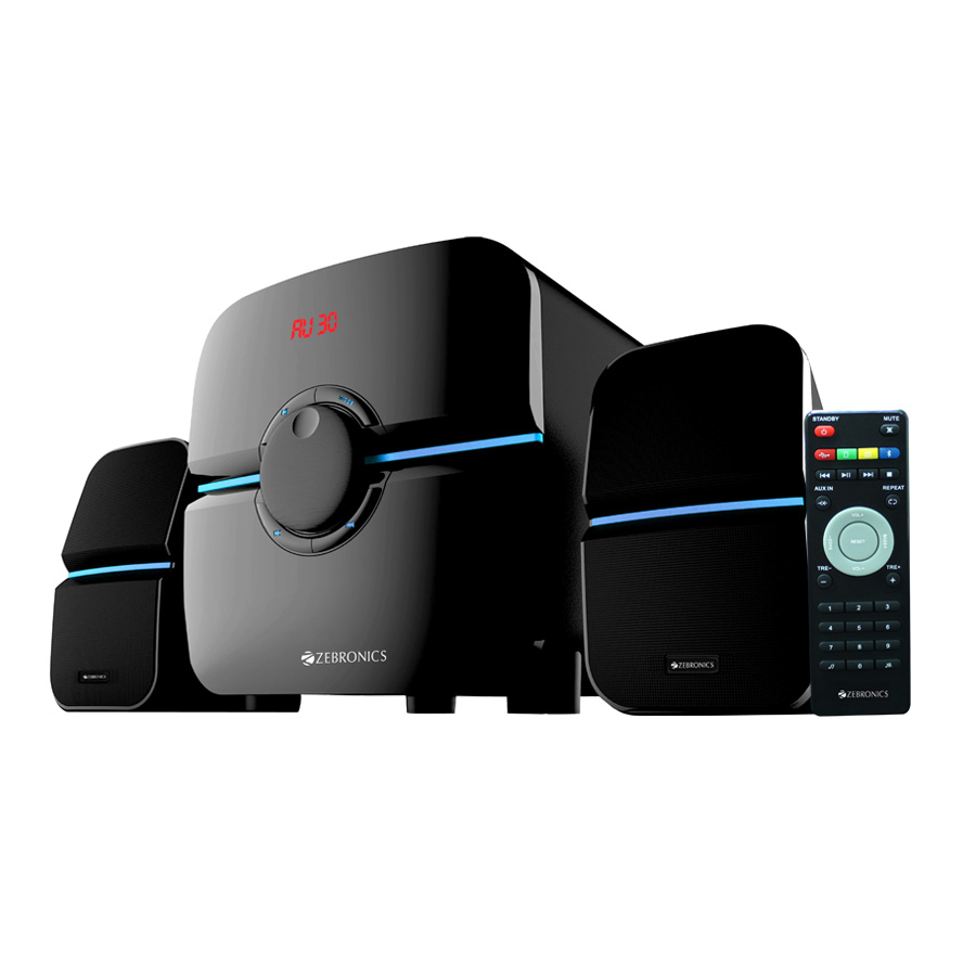 Zebronics 2.1 multimedia speaker top