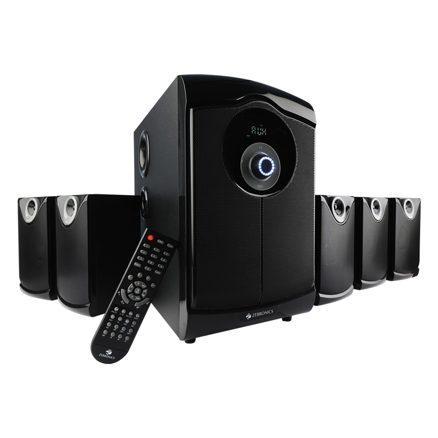 Zebronics 5.1 multimedia computer speaker price clearance